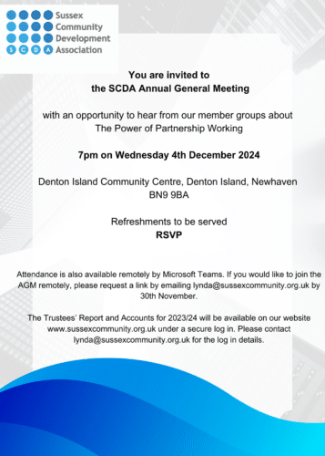 AGM invitation • SCDA